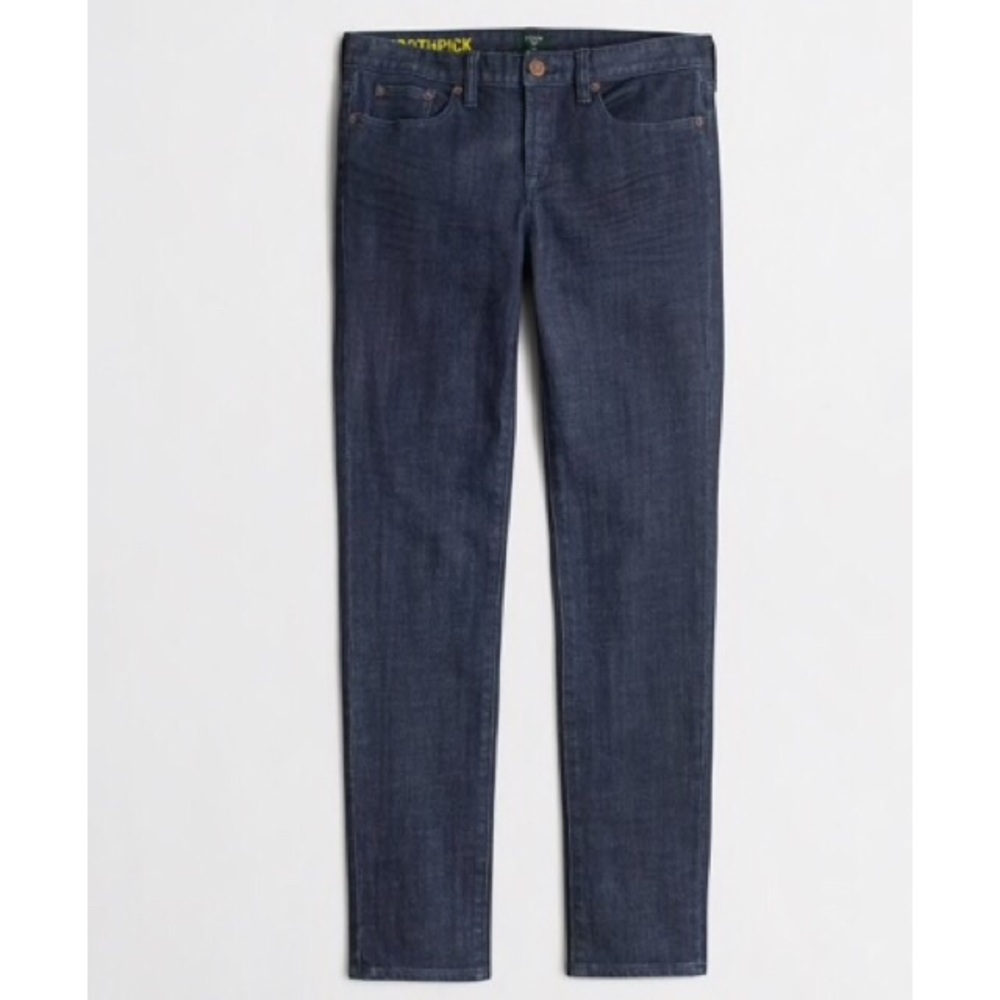 J. Crew Factory Toothpick Jean in Midnight Wash